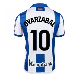 Pánské fotbalový oblečení Real Sociedad Mikel Oyarzabal #10 Domácí košile 2024-25 Krátkým Rukávem